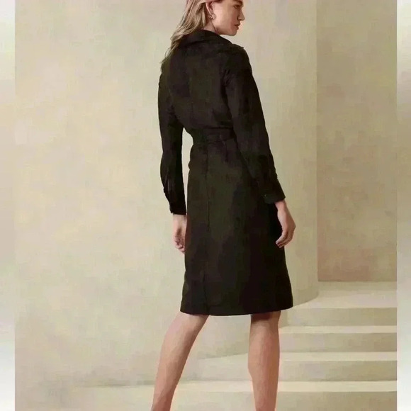 Banana Republic VEGAN SUEDE KNEE LENGTH DRESS - Picture 2 of 4